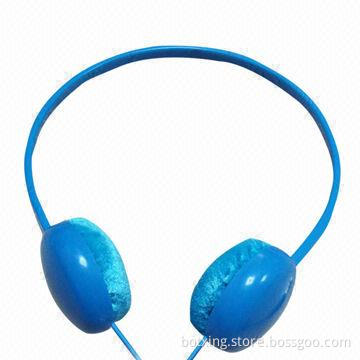 Headphone, Made of Environment-friendly ABS, Compliant with RoHS Directive